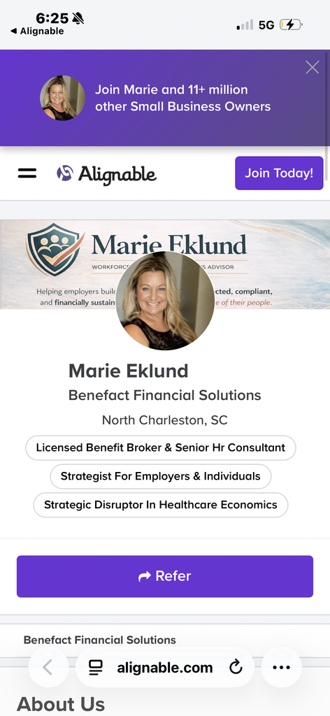 Marie Eklund  with Bankers Life & Casualty Co