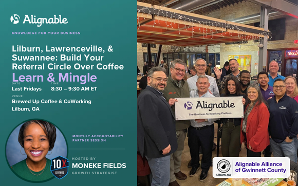 Lilburn, Lawrenceville, Suwanee: Build Your Referral Circle Over Coffee