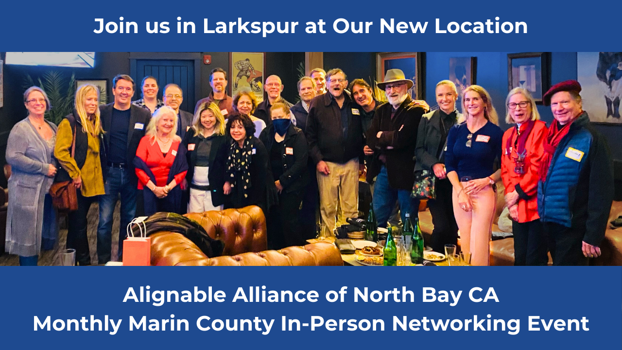 Monthly Marin County In-Person Networking Event with The Art of Freedom