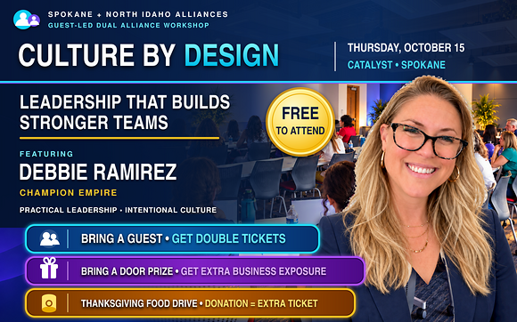 DUAL ALLIANCE EVENT - FEATURING DEBBIE RAMIREZ + FOOD DRIVE with Credit Fix JOE™
