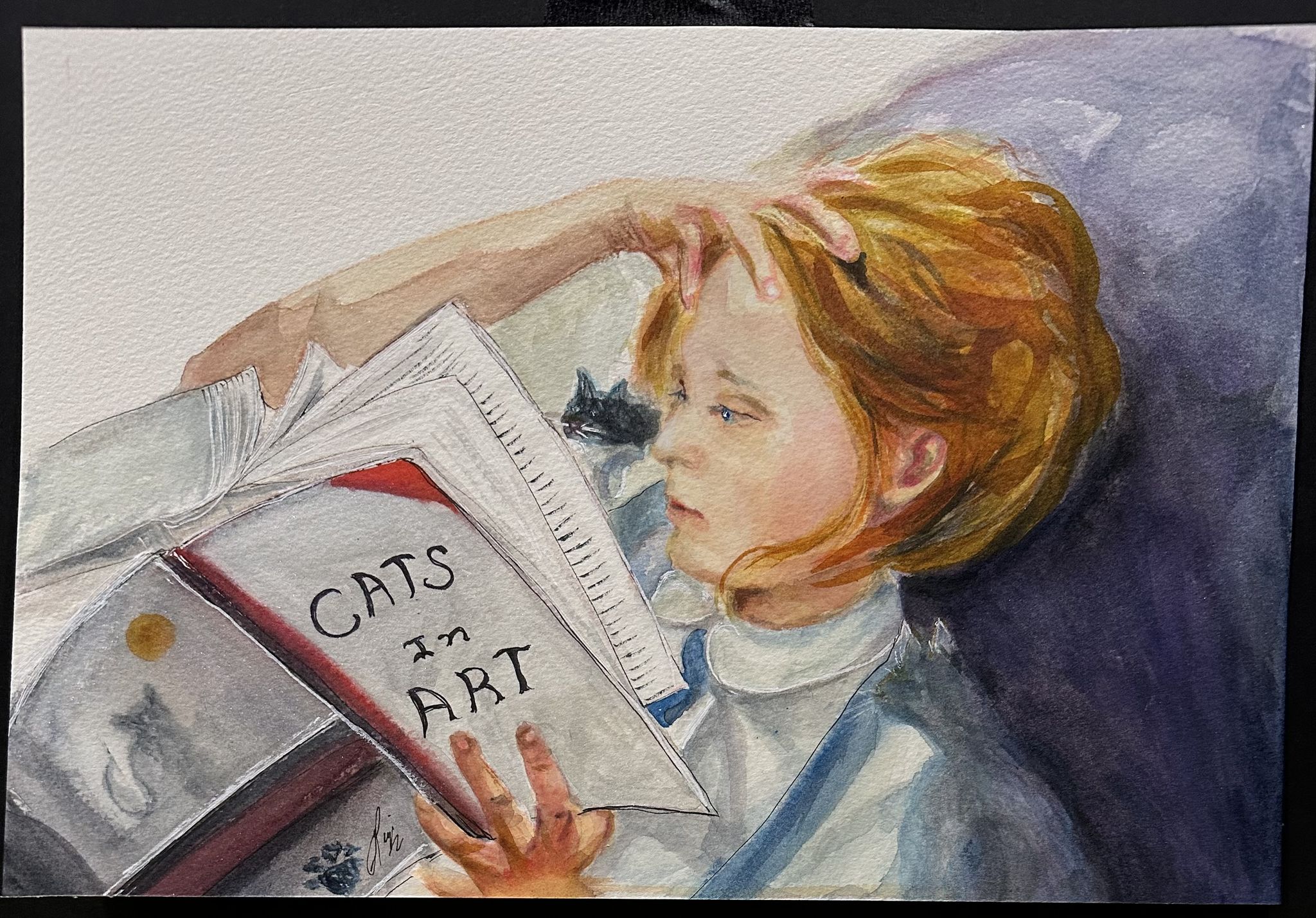 Back to School Sale with Gigi Barrett Fine Art/Blue Eyed Dingo