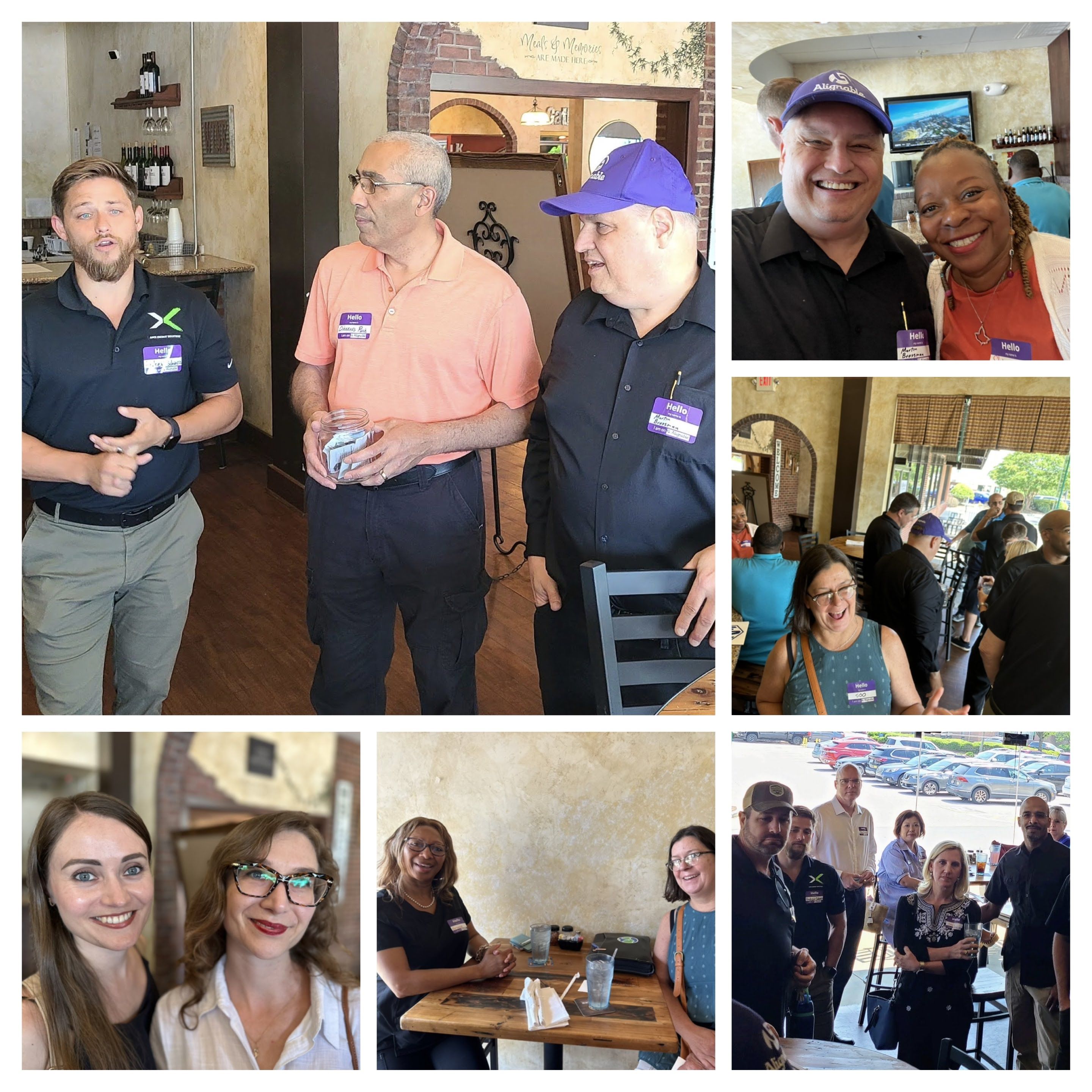Alignable Powerful Networking Lunch at ​Milton's Pizza and Pasta in person - Raleigh NC with Martin Brossman and Associates LLC