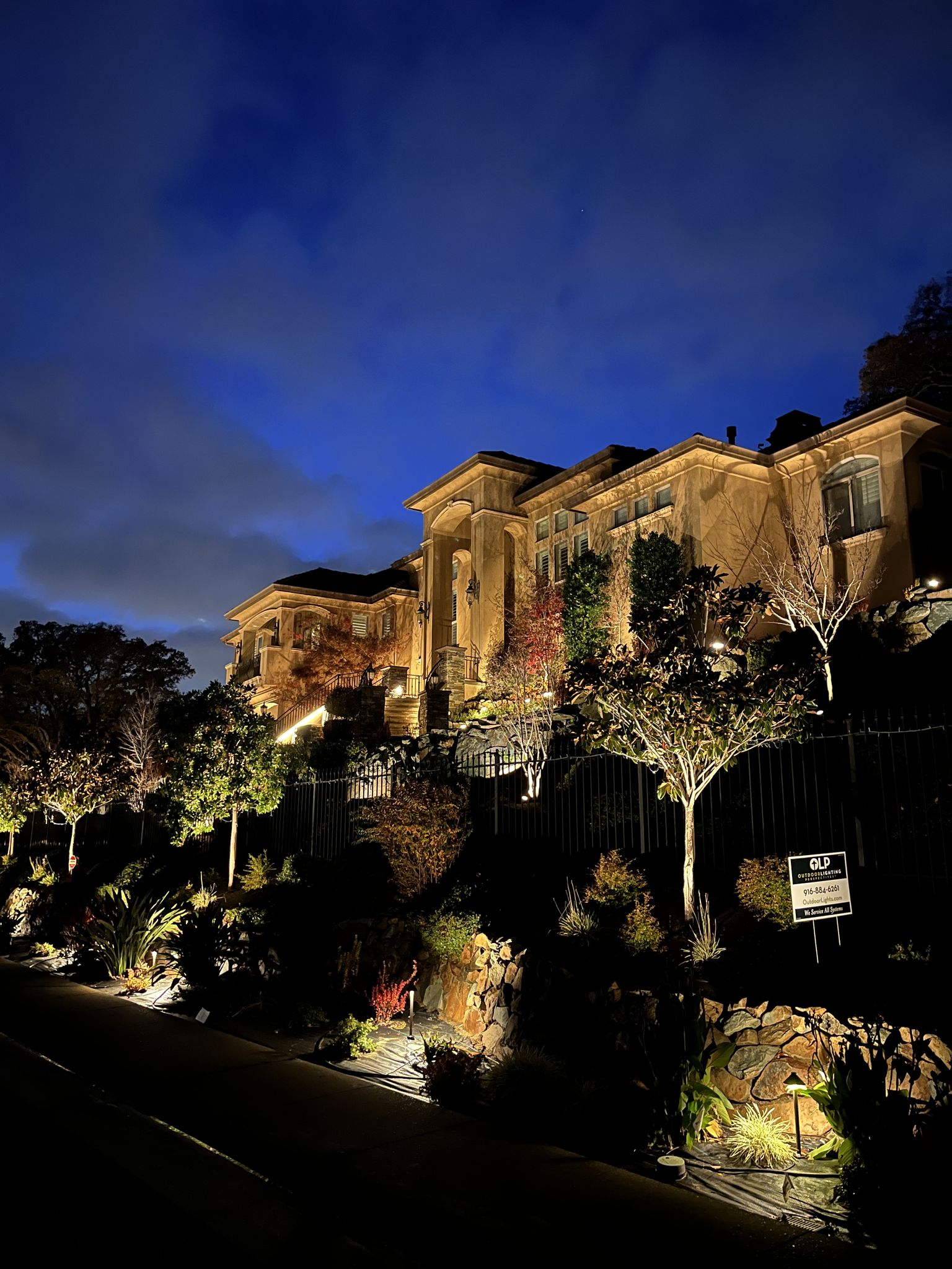 $250.00 OFF your NEW landscape lighting system with Outdoor Lighting Perspectives of Sierra Foothills