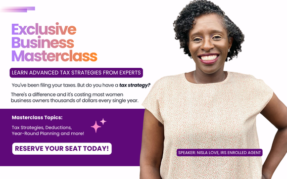  The Money Is in the Strategy Masterclass  with Tax Strategist 