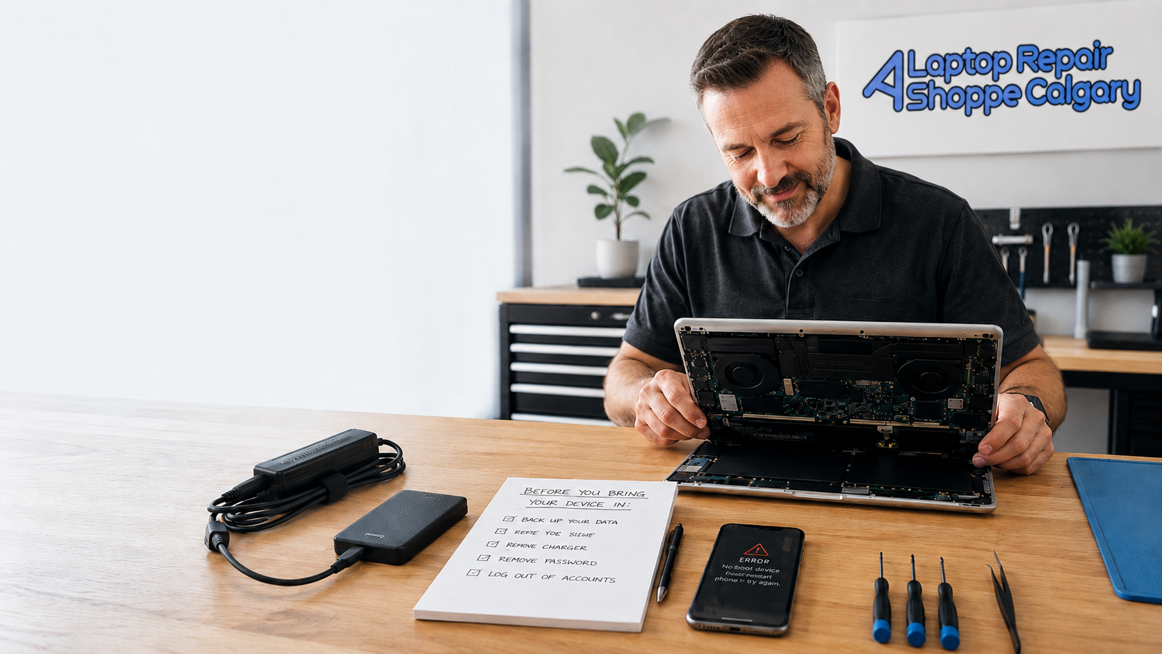 💻 Before You Bring Your Computer in for Repair with A Laptop Repair Shoppe Calgary