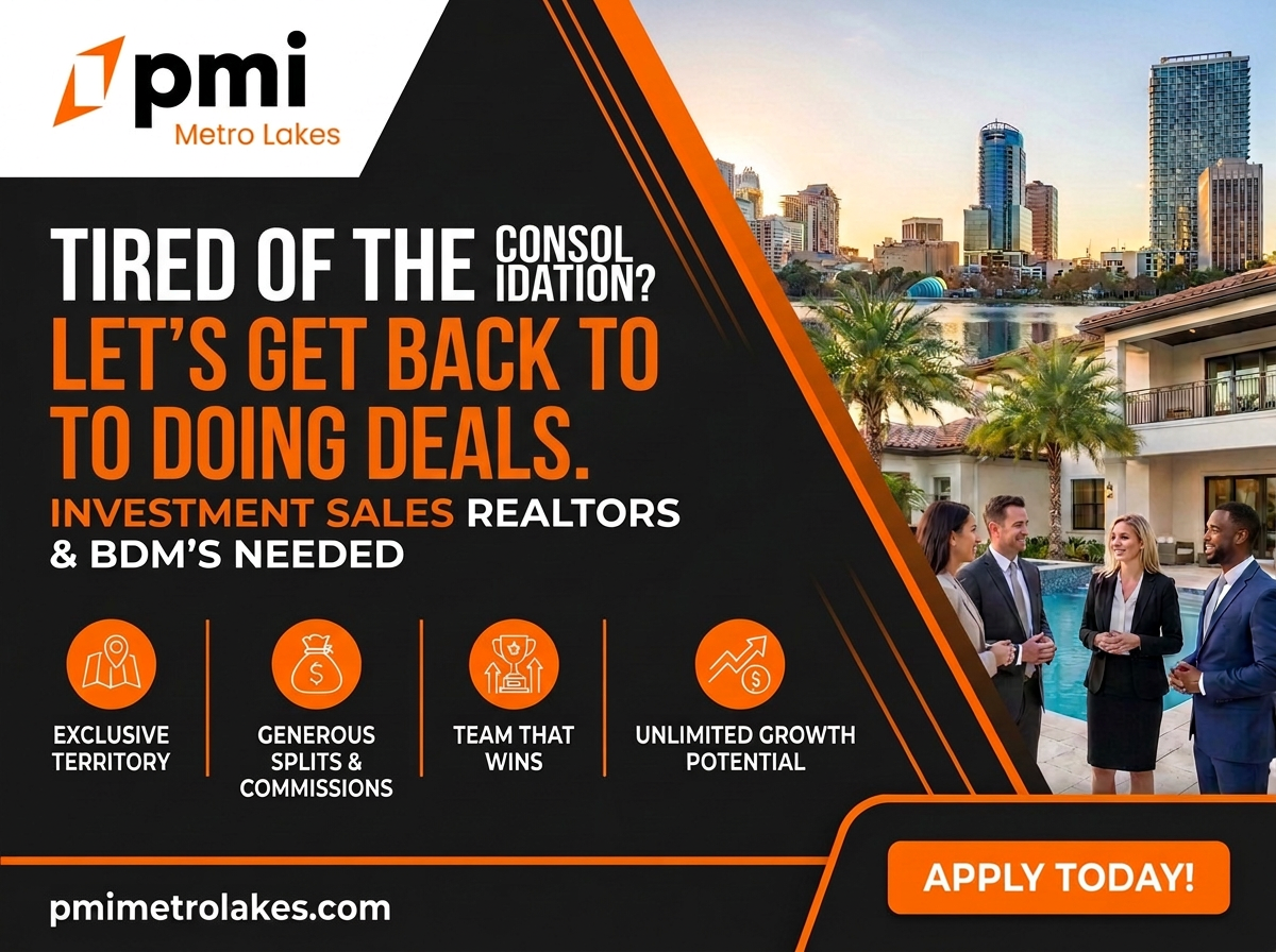 PMI Metro Lakes Is Growing – Real Estate Professionals Wanted with PMI Metro Lakes
