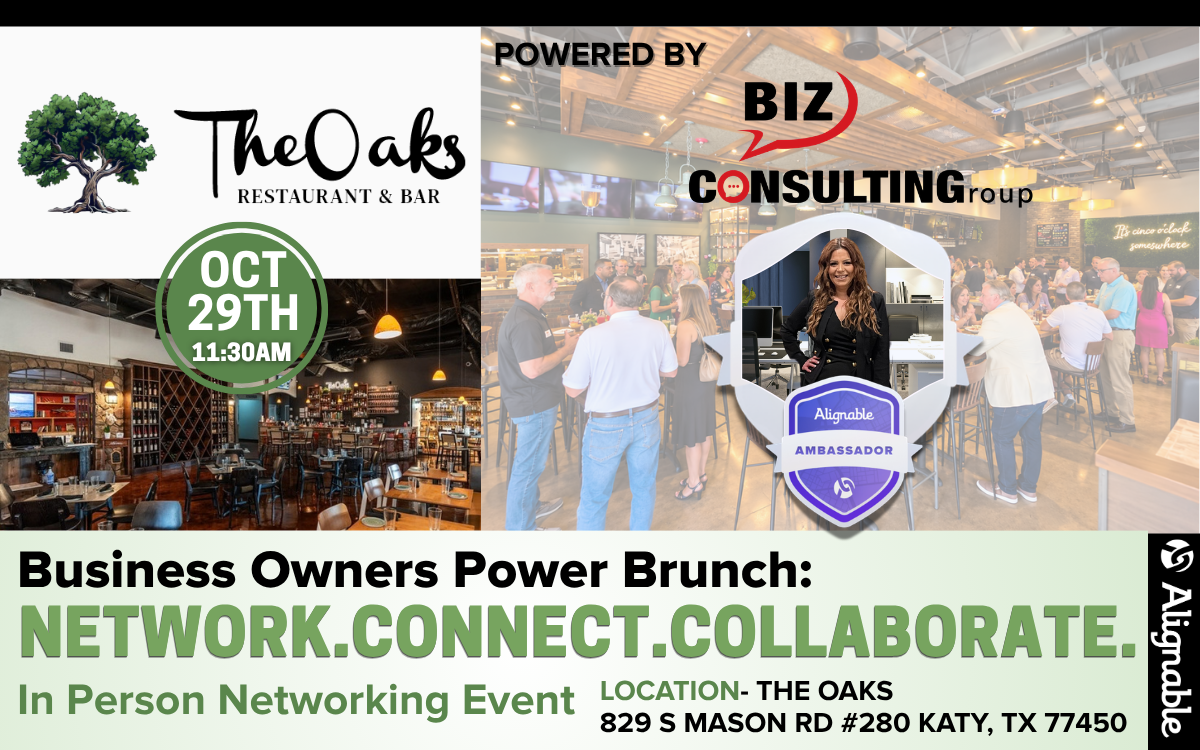 Business Owners Networking Event-Connections That Create Opportunities with Business Consulting Group