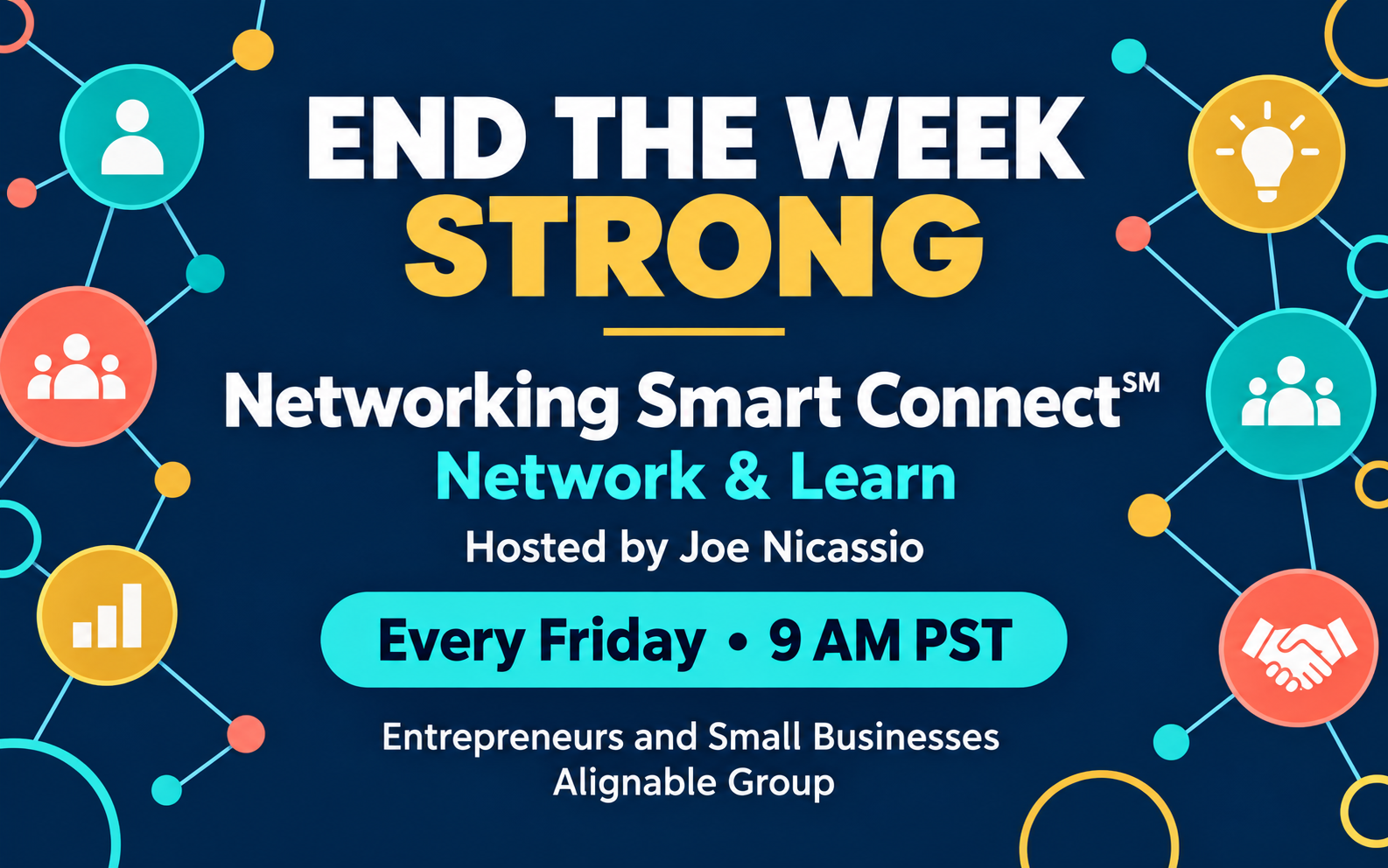 Smart-Connect with Entrepreneurs with Joe Nicassio Business Consulting