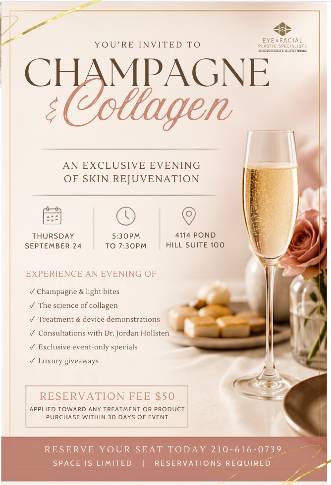 Champagne & Collagen Event with Eye & Facial Plastic Specialists