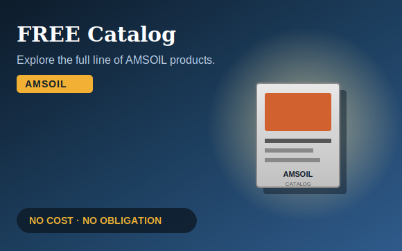 📘 FREE AMSOIL Catalog — Yours to Keep! with Synthetic Power  (AMSOIL)