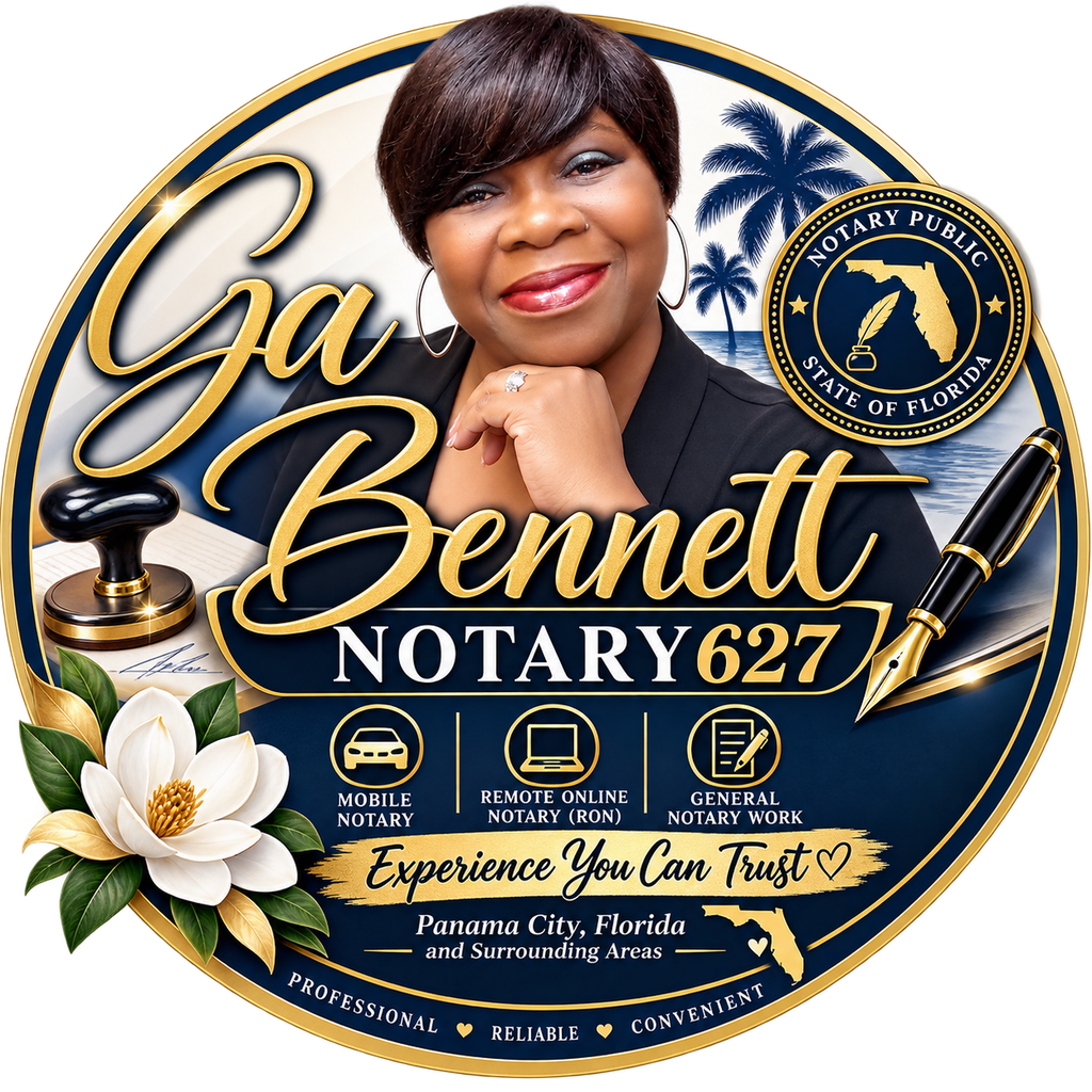 Military Appreciation Special — No Notary Fee with GaBennettNotary627