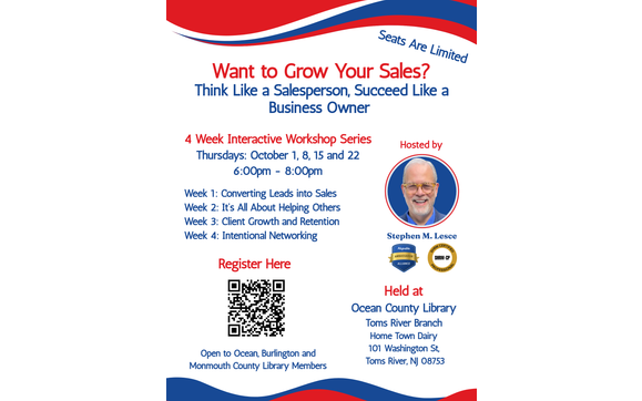Think Like a Salesperson, Succeed Like a Business Owner Workshop Series