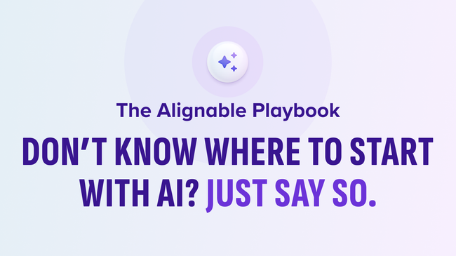 don't know where to start with AI