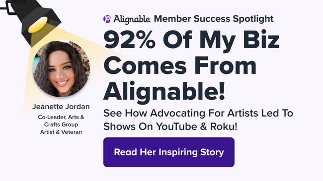 jeanette jordan's journey to success on Alignable