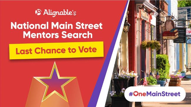 national main street mentors search last chance to vote