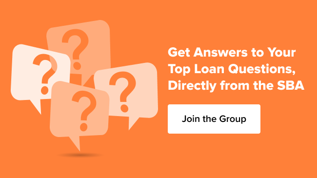 get answers to your top loan questions from the SBA