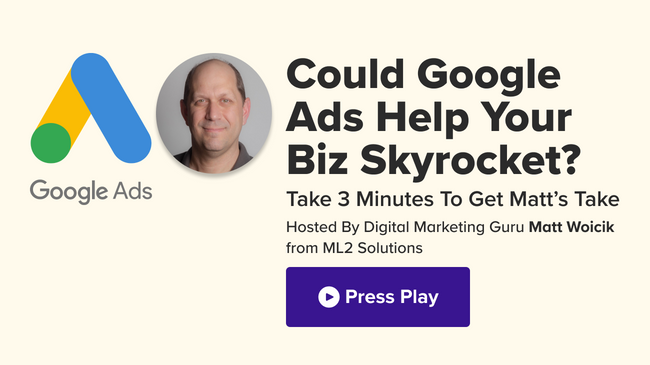 marketplace google ads informational video
