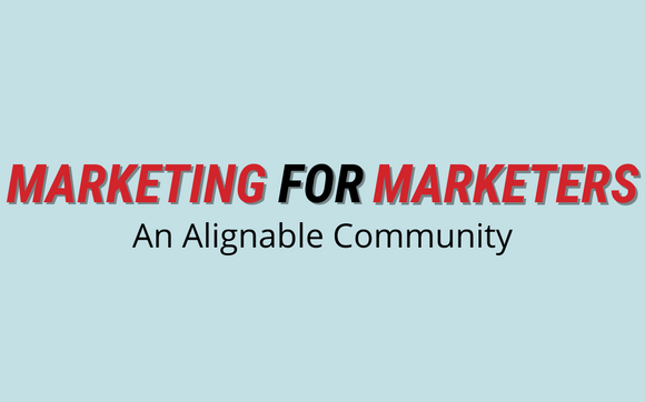 Marketing for Marketers Group