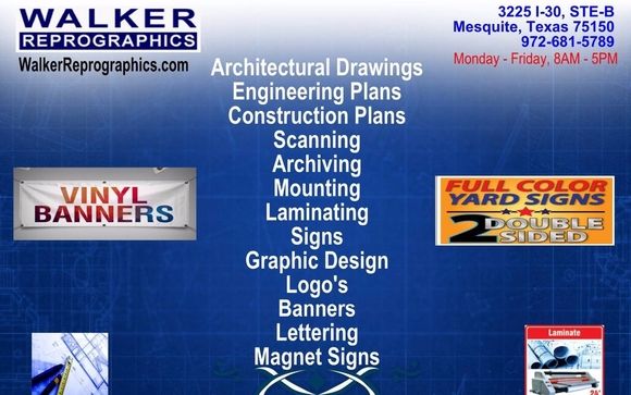 Banners Signs Lettering Truck Magnets By Walker Reprographics In