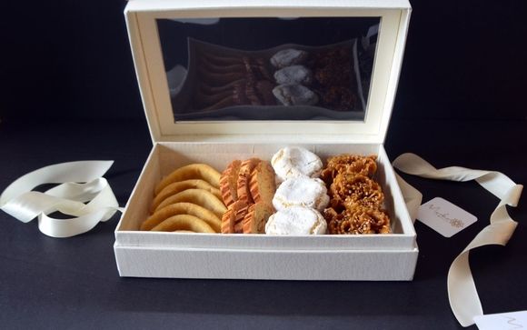Assortment of Moroccan Sweets (24 pcs) by Meska Sweets (Authentic Moroccan Treats Locally Made in NYC Area)