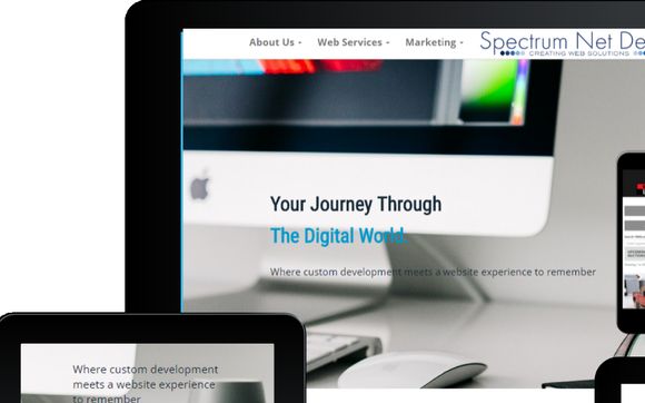 Website Design & Development by Spectrum Net Designs, Inc