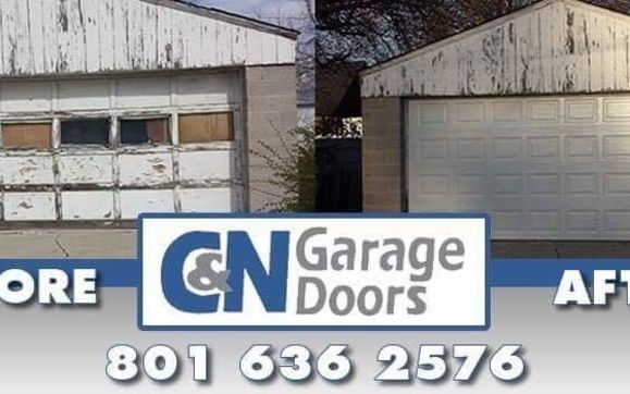 Garage doors and Garage doors operators by C&N GARAGE DOORS L.L.C.