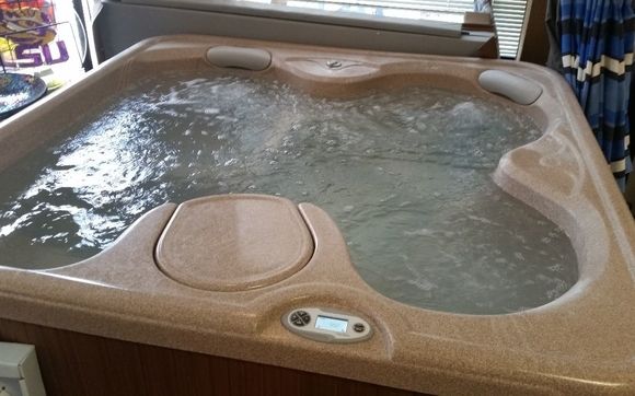 Hot Spring & Fantasy Spas Hot Tubs by Sabine Pools, Spas & Furniture