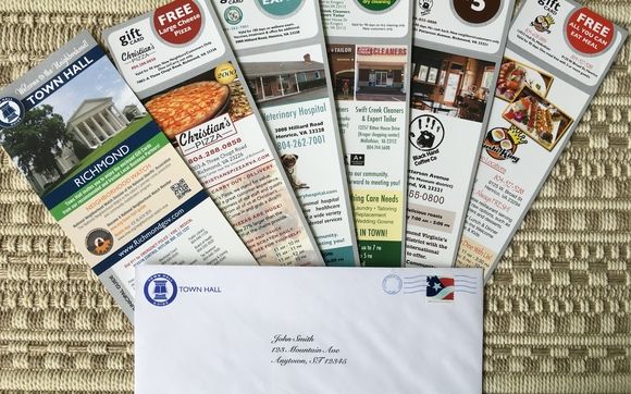 Welcome gift kit for new residents  by Town Hall Guide