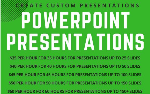 powerpoint presentation services near me