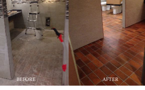 Pre Post Construction Clean Up, How To Clean Tile Floor After Construction Site