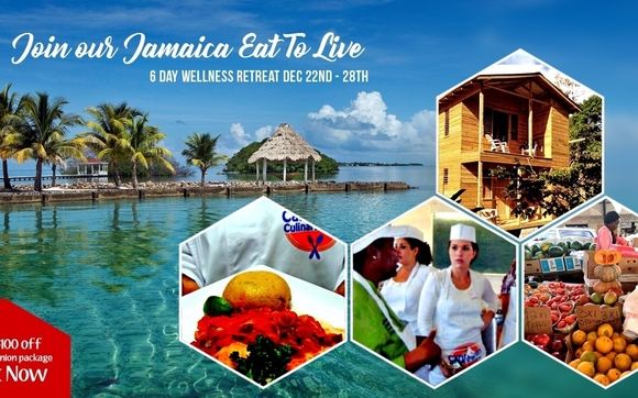 Join our Jamaica 8 Day Holiday Eat To Live Wellness Retreat  by Fifi's Tropical Kitchen