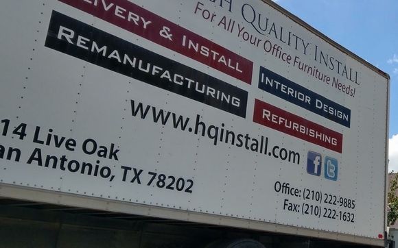 Receive, Deliver & Install product  by High Quality Install
