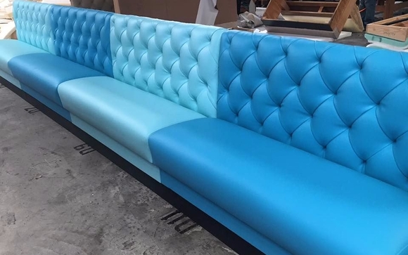 Custom Restaurant Booths by Mega Seating and Design