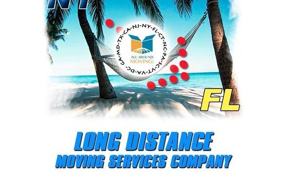 Long Distance Moving from New York City to Florida by All Around Moving Services Company, Inc.