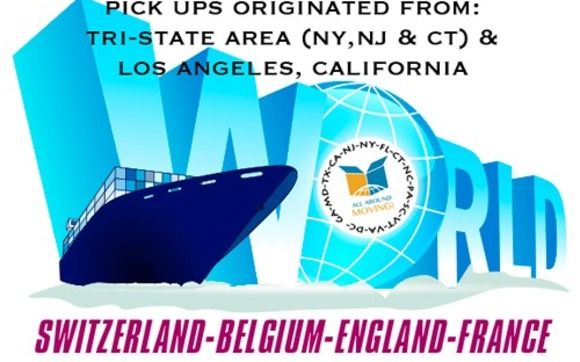 INTERNATIONAL SHIPPING  by All Around Moving Services Company, Inc.