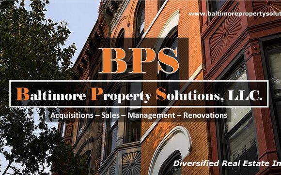 Full-Service Property Solutions by Baltimore Property Solutions, LLC