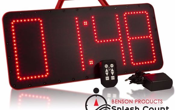 Splash Count (TM) Sports Clock and Counter by Benson Products, LLC