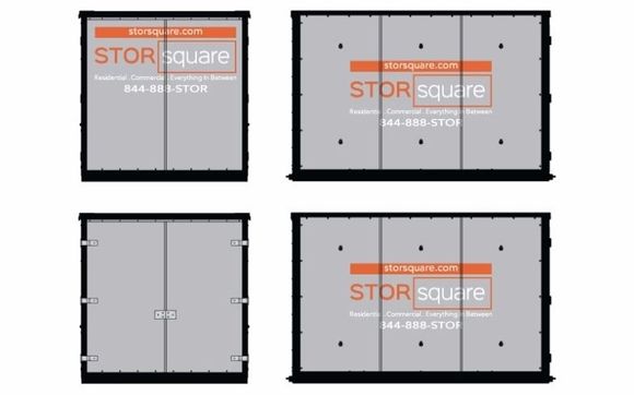 12' SQUARE - Portable Storage Container by STORsquare Atlanta