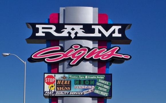 Pylon Signs by Ram Studios Inc. Aka Ram Signs