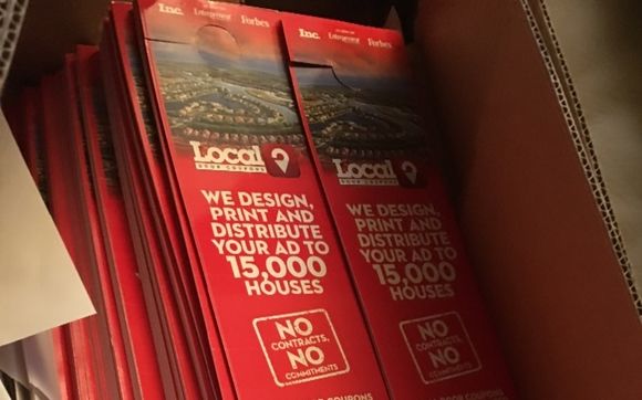 New front door marketing service in your area by Local Door Coupons