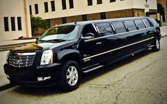Cadillac escalade limousine