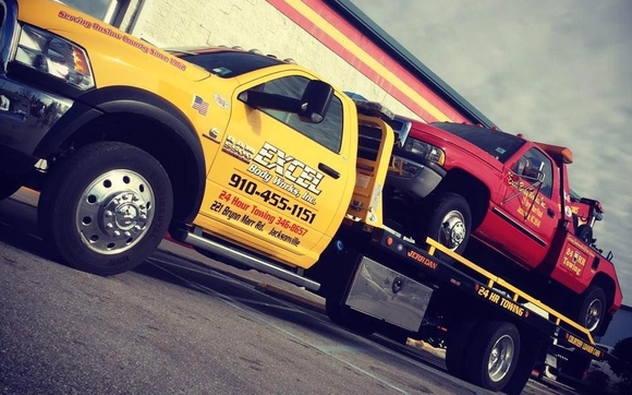 24/7 Towing Service by Excel Body Works Inc in Jacksonville, NC - Alignable