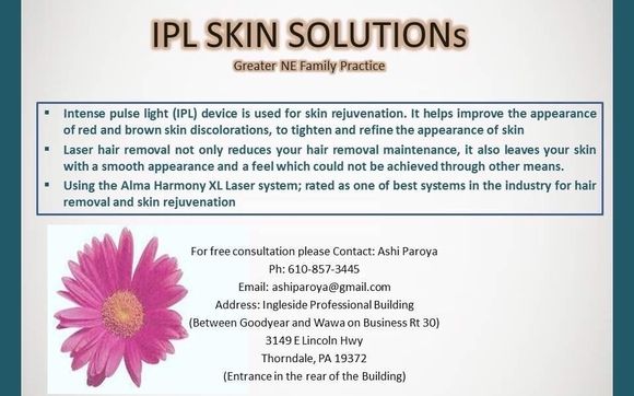 Ipl skin solutions by IPL SKIN SOLUTIONS laser hair removal in