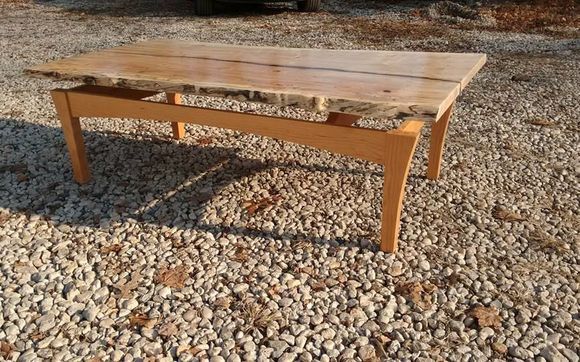 Ambrosia Maple & Cherry Coffee Table by CT woodwork LLC