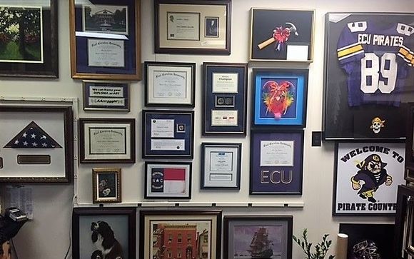 Custom Framing And Matting By Eastern Carolina Vocational Center