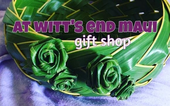 Fresh coconut basketry.  by At Witts End Jasmine's Boutique 