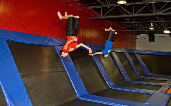 Trampoline park clearance mansfield