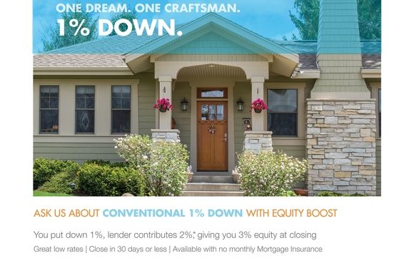 1% Down by Caccavale Solutions Group (A division of Blount Home Mortgage)