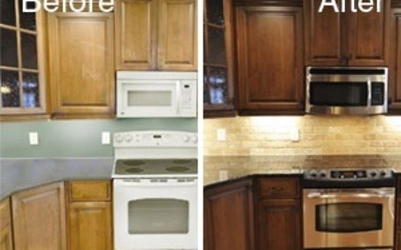 Cabinet Color Change By Nhance Of, Can You Change Color Of Kitchen Cabinets