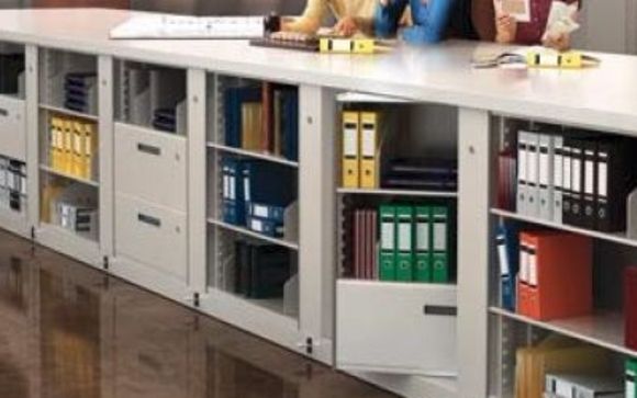 Rotating Shelving by Allied Systems Products